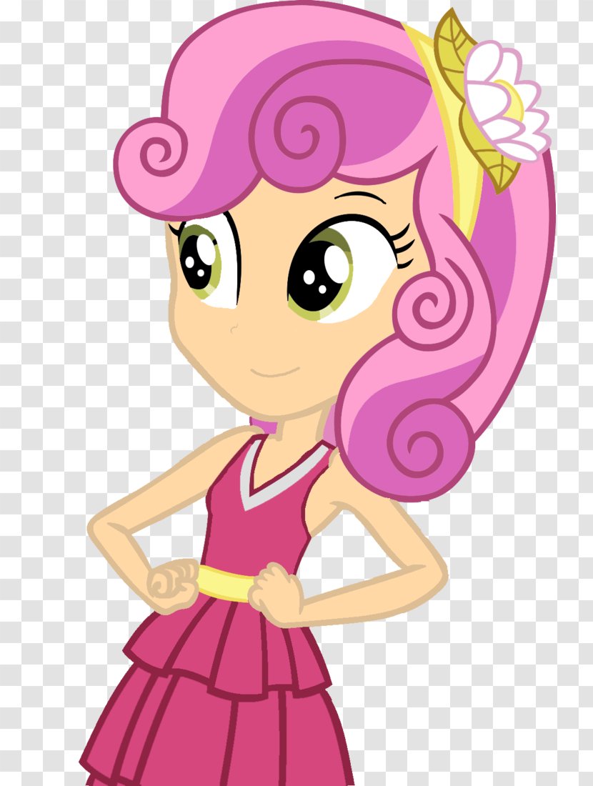 Sweetie Belle Fluttershy Pinkie Pie Applejack Apple Bloom - Cartoon Transparent PNG