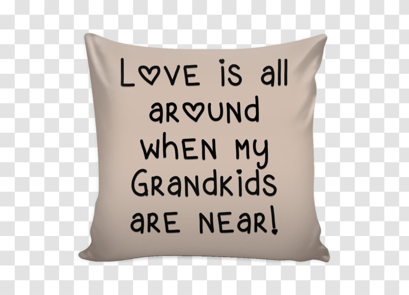 Throw Pillows Cushion Quotation Bed - Love Pillow Transparent PNG