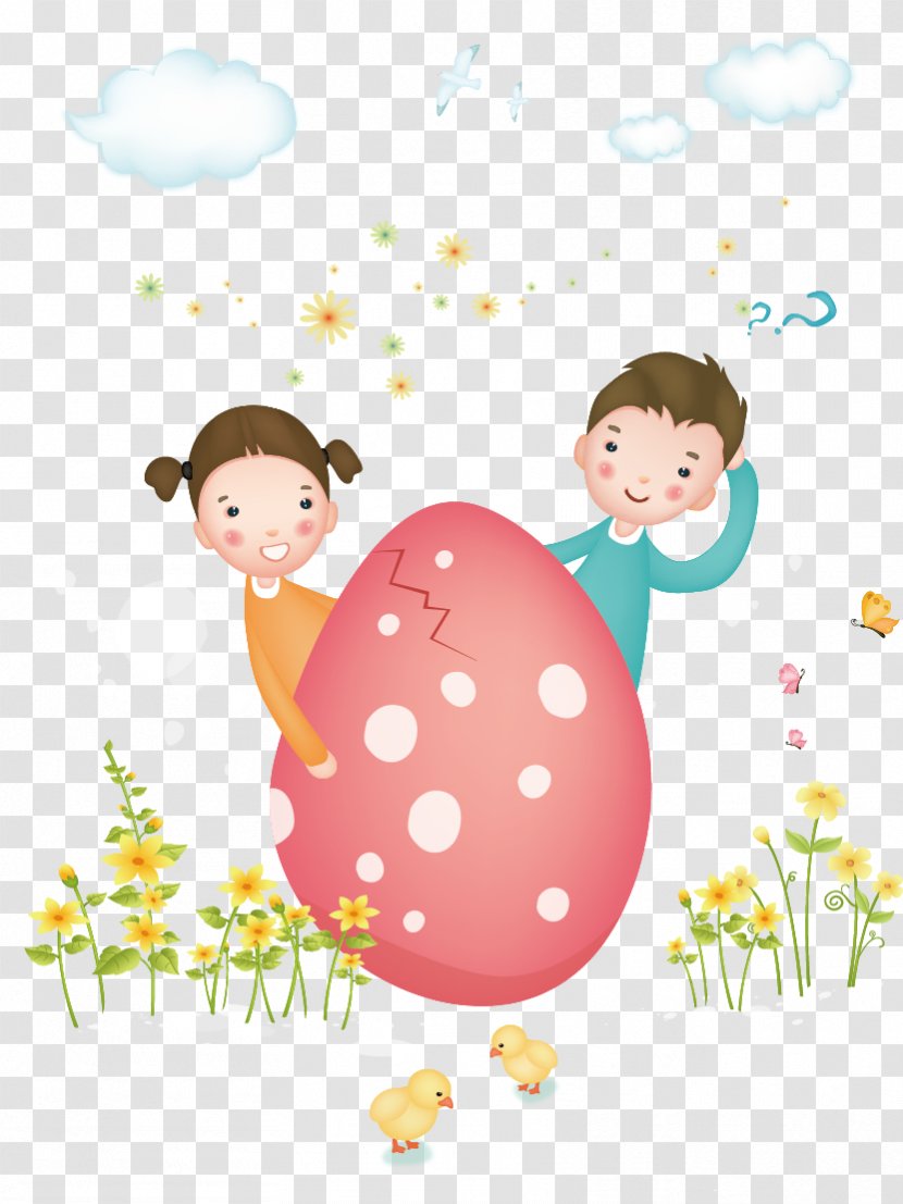 Child Illustration - Food - Study Eggs Children Transparent PNG