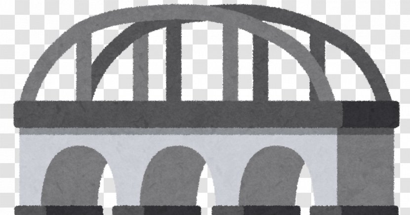Ocelový Most Bridge いらすとや Psychology Architectural Structure - Black And White Transparent PNG