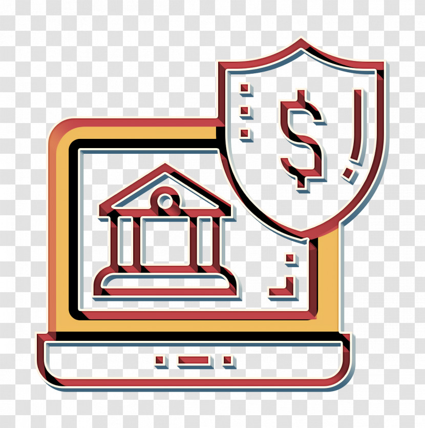 Digital Banking Icon Shield Icon Online Banking Icon Transparent PNG