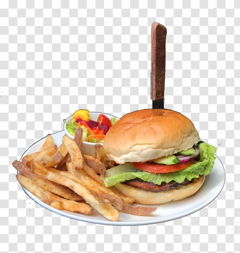 French Fries Cheeseburger Hamburger Buffalo Burger Barbecue - Junk Food - Cajun Kabin Transparent PNG