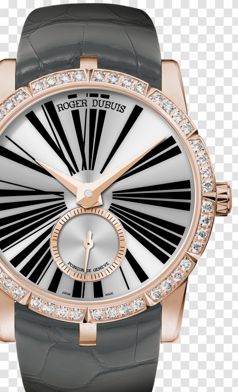 Roger Dubuis Automatic Watch Tourbillon Chronograph Transparent PNG