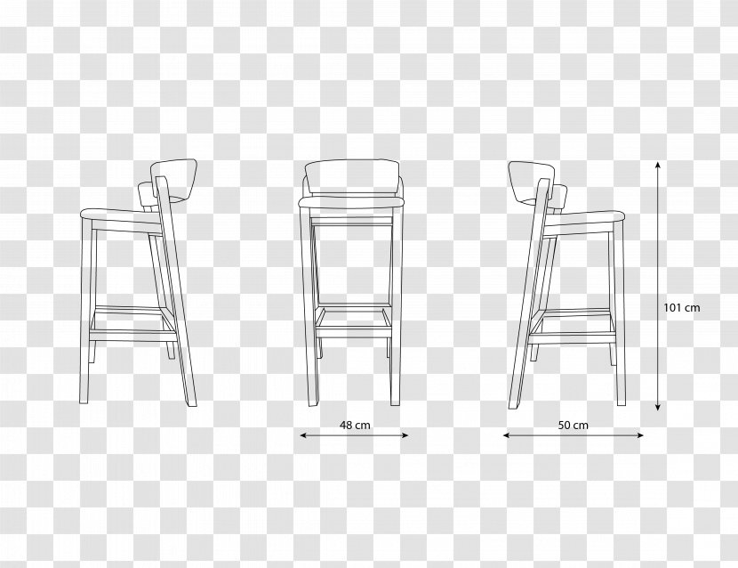 Chair Line Angle - Ladder Transparent PNG