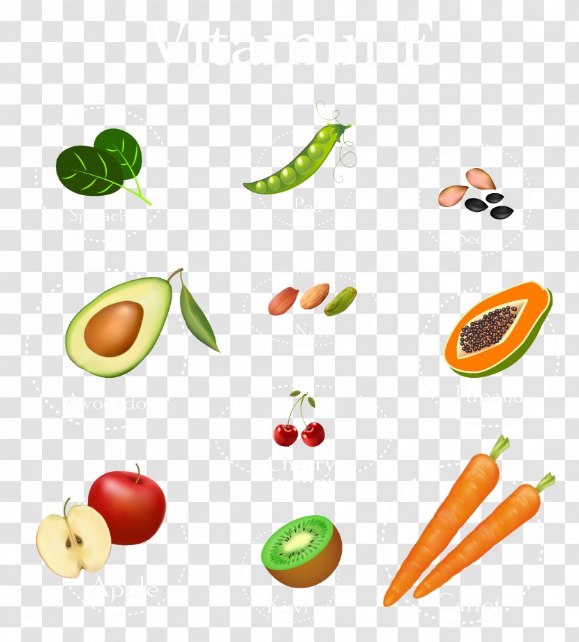 Vegetable Fruit Cuisine Clip Art - Orange - Fruits And Vegetables Designs Transparent PNG