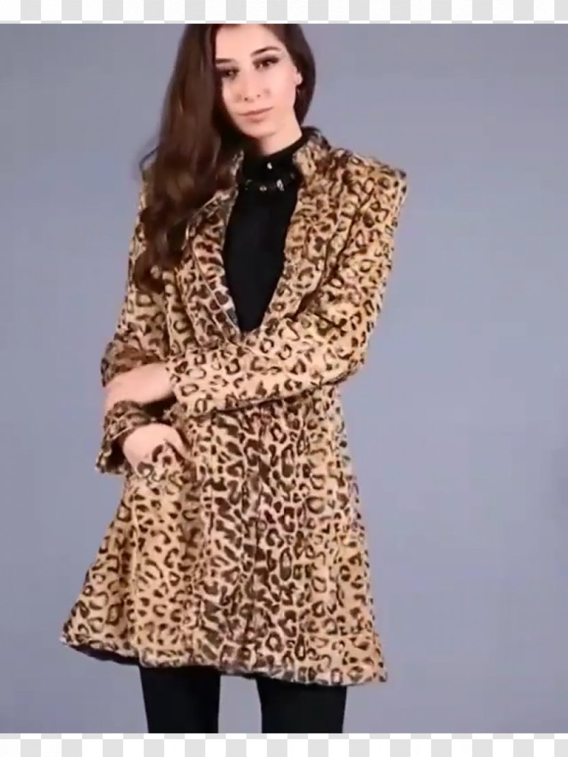 Fur Clothing Leopard Overcoat - Sleeve - Gold Lace Bolero Jacket Transparent PNG