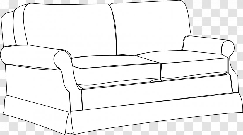 Couch Bedroom Living Room Clip Art - Cabinetry - Sofa Transparent PNG