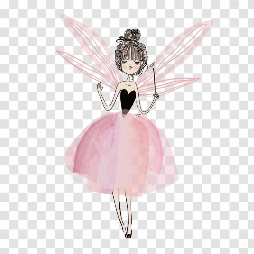 Fairy Sprite Wallpaper - Flower - Winged Elf Transparent PNG