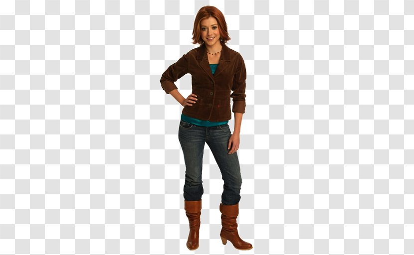 Lily Aldrin Marshall Eriksen Television Show How I Met Your Mother (Season 1) - Jeans Transparent PNG