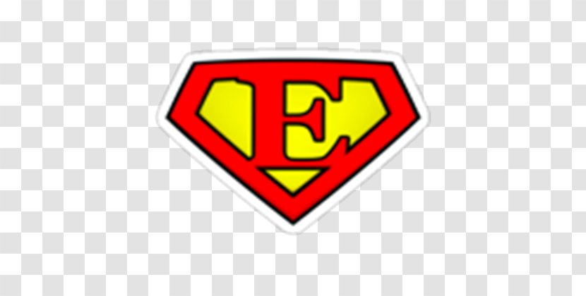 Superman Logo Letter Transparent PNG