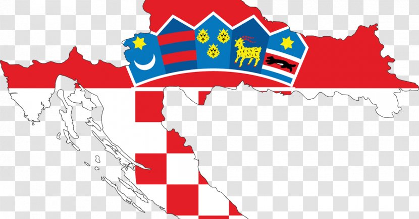 Flag Of Croatia National Croatian - Atlas Transparent PNG