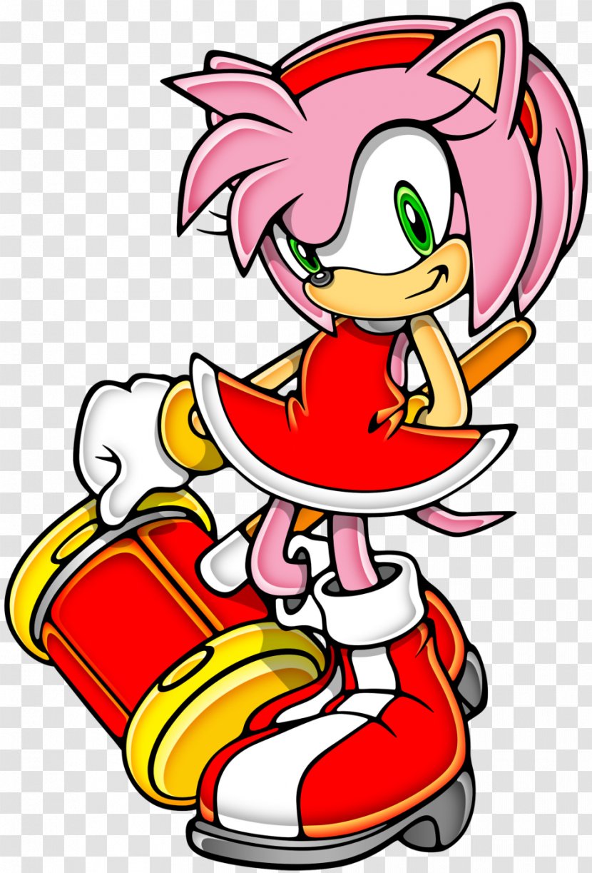 Amy Rose Sonic & Sega All-Stars Racing Advance CD Mario At The Olympic Games - Cd Transparent PNG