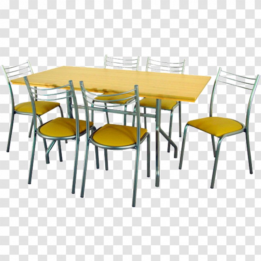 Table Chair Dining Room Living Furniture - Outdoor Transparent PNG