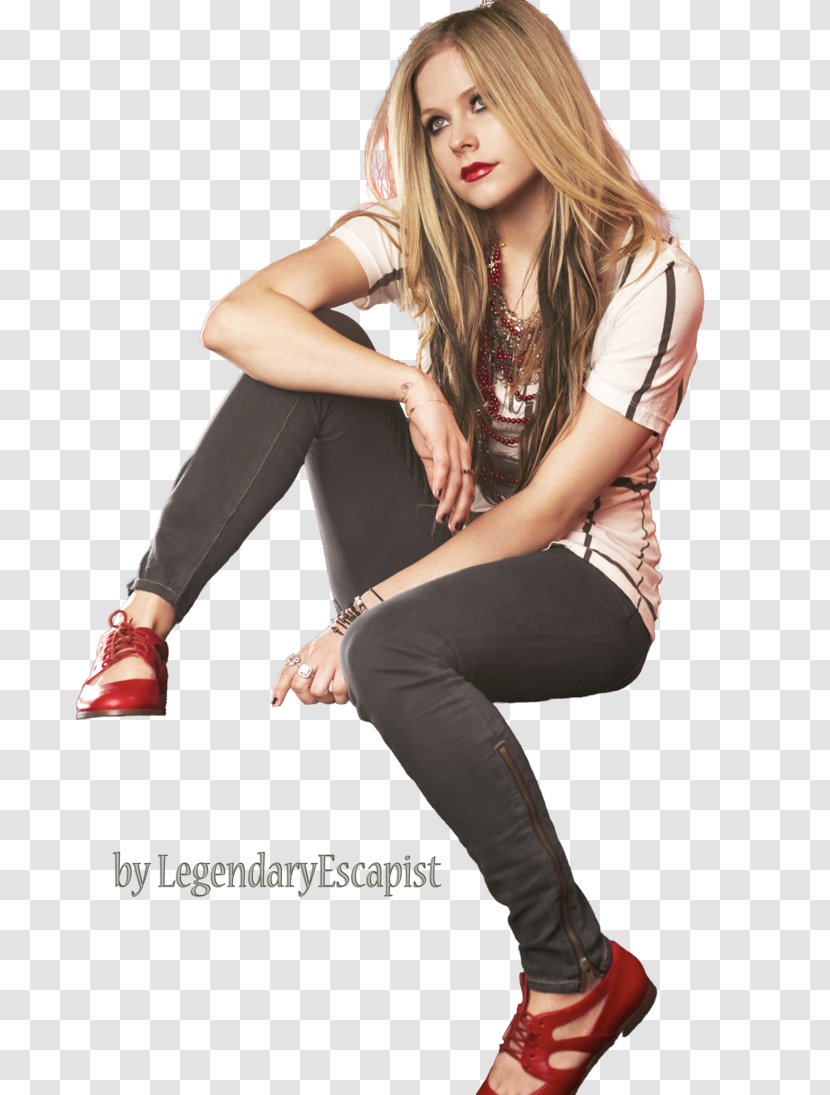 Avril Lavigne Photo Shoot Photography Goodbye Lullaby - Flower Transparent PNG