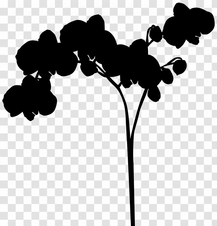 Clip Art Leaf Silhouette Plant Stem Flowering Transparent PNG