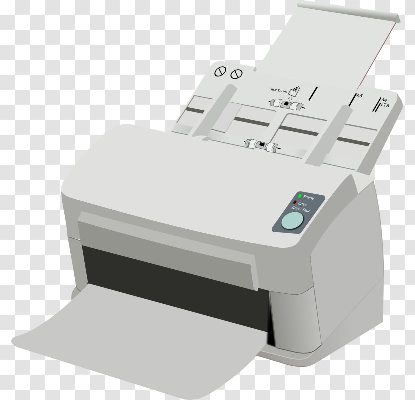 Image Scanner Printer Fax Computer Document - Client Transparent PNG