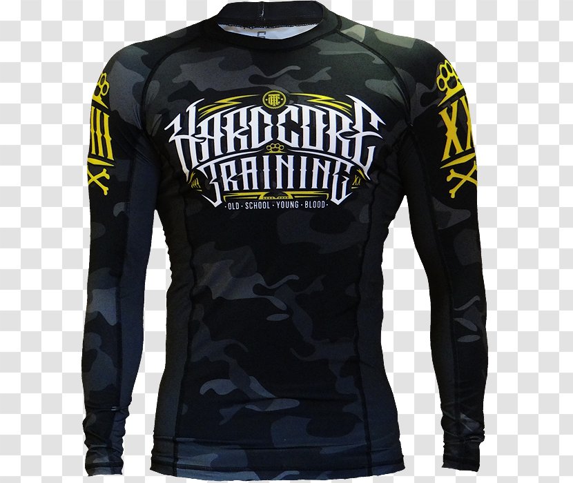 Long-sleeved T-shirt Sport Rash Guard - Jogging Transparent PNG