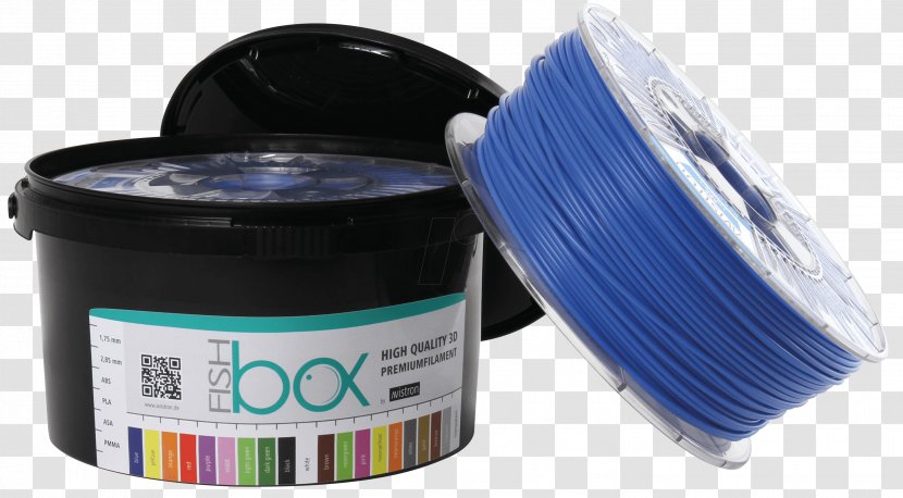 3D Printing Filament Polylactic Acid Plastic Kilogram TRON - Blue - Violet Transparent PNG