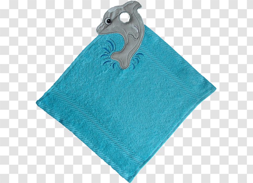 Turquoise - Blue - Towel Hanger Transparent PNG