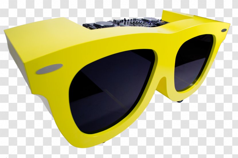 Goggles Sunglasses Disc Jockey Sound System - Personal Protective Equipment - Dj Booth Transparent PNG