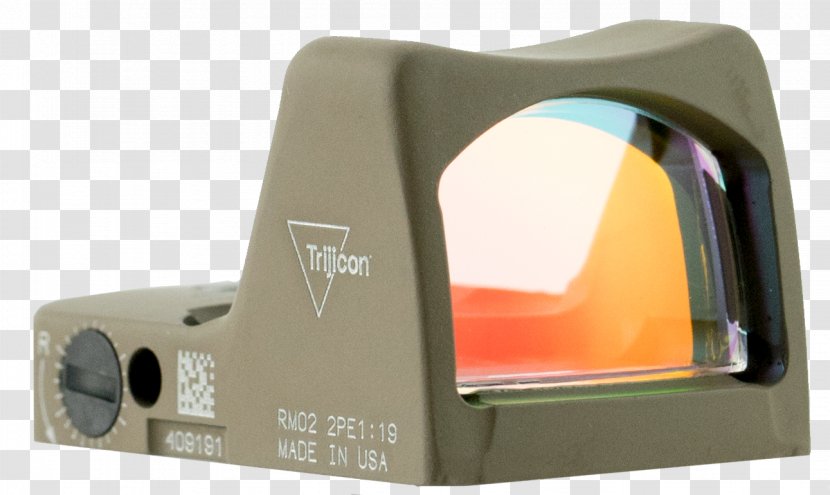 Trijicon Red Dot Sight Reflector Advanced Combat Optical Gunsight - Hardware - Weapon Transparent PNG