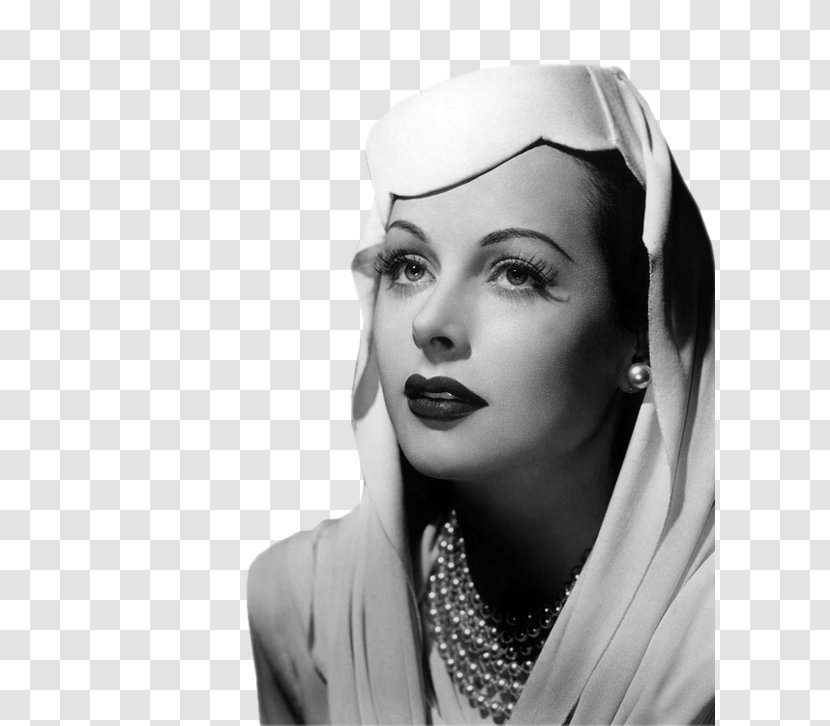 Hedy Lamarr Ecstasy Hollywood Actor Film - Monochrome Transparent PNG