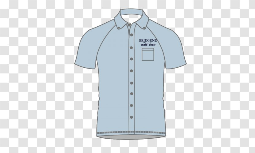 T-shirt Outerwear Collar Sleeve Button - T Shirt Transparent PNG