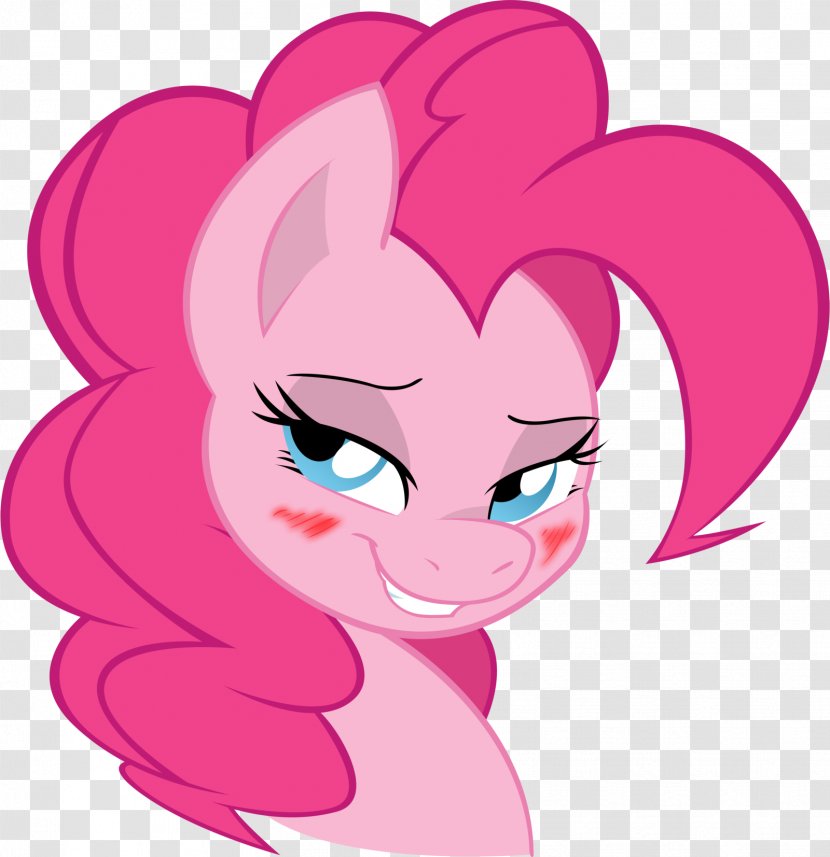 Pinkie Pie Pony Twilight Sparkle Rarity Rainbow Dash - Cartoon Transparent PNG