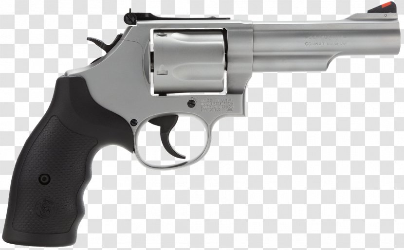 Smith & Wesson Model 686 .44 Magnum Cartuccia Revolver - 3 Transparent PNG