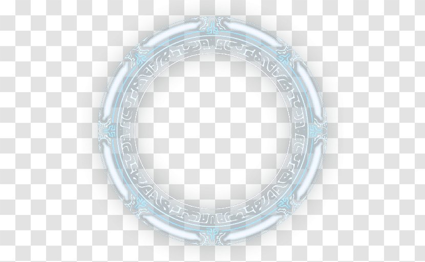 Circle Religion Islam Pattern - Oval - Magic Of Blue Light Emission Transparent PNG