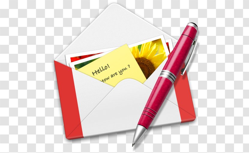 Pen Office Supplies - Writing - Letter GMail Transparent PNG