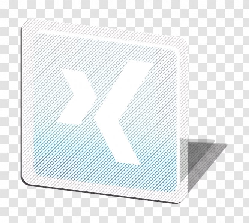 Logo Icon Media Share - Xing - Rectangle Electronic Device Transparent PNG