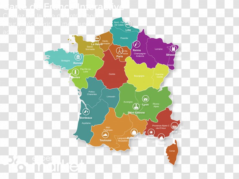 France Map Photography Information - Business Transparent PNG