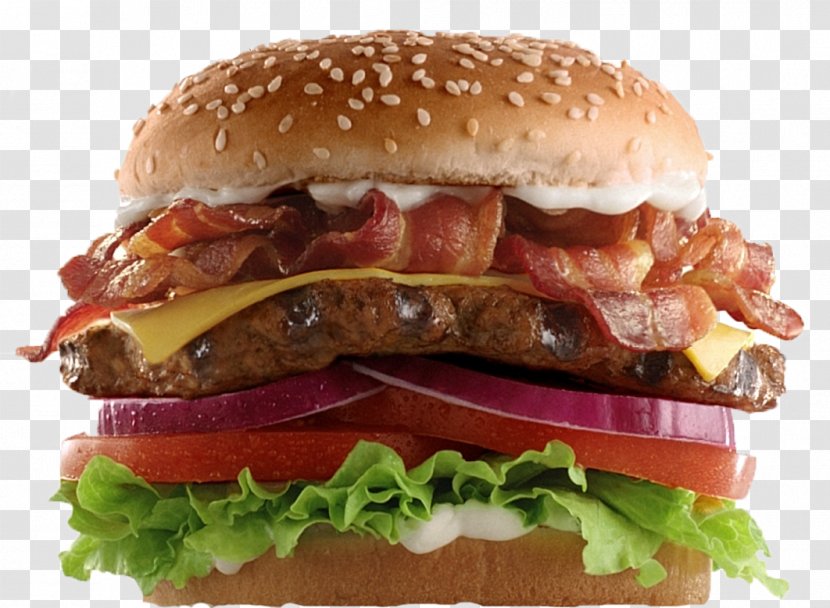 Cheeseburger Carl's Jr. Hamburger Bacon Hardee's - Big Transparent PNG