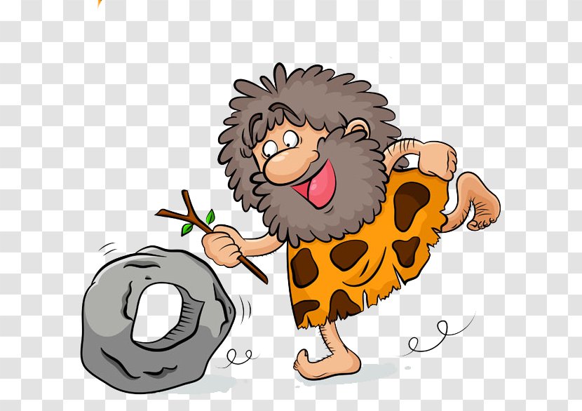 Prehistory Stone Age Caveman Drawing Photography - Playing In The Primitive Man Transparent PNG