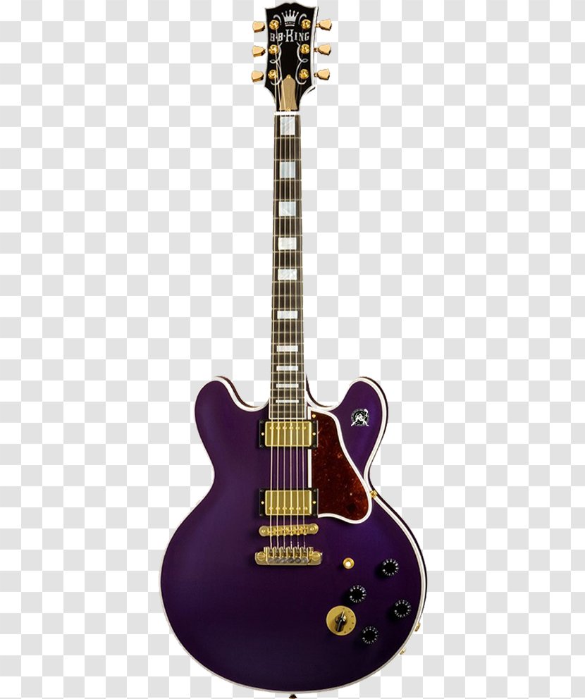 Gibson B.B. King Lucille Electric Guitar ES-335 CS-336 - Musical Instrument - Bb Transparent PNG
