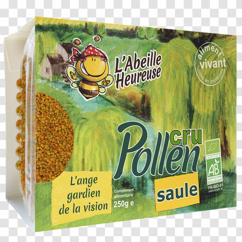 Pollen Bee Organic Food Willow - Jfb Levage Transparent PNG