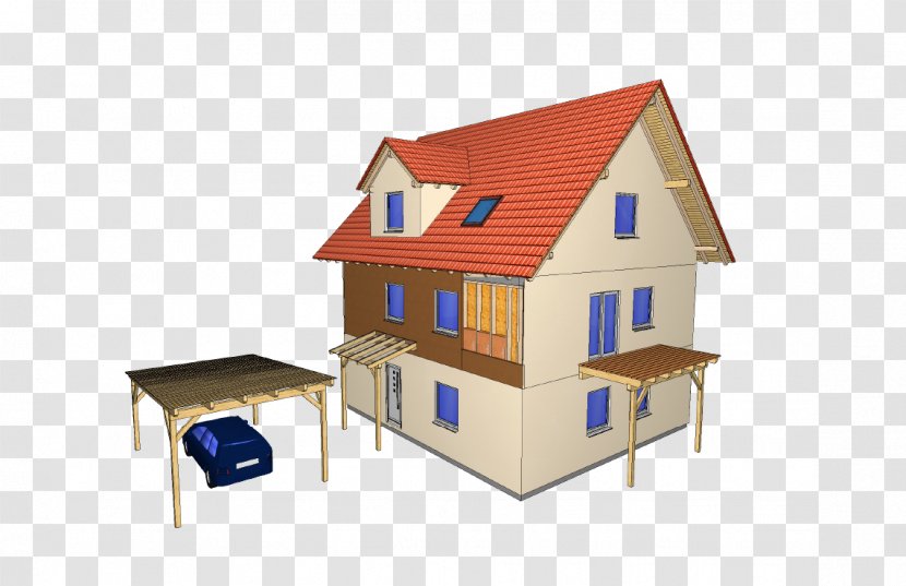 Dollhouse Property Roof - Toy - Haus Transparent PNG