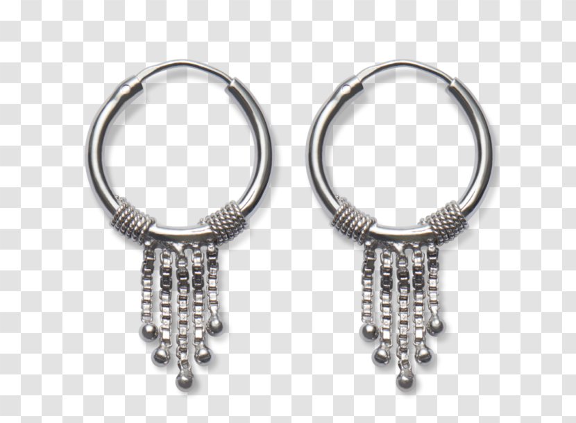 Earring Silver Creoler Jewellery Bracelet - Sterling Bullet Necklace Transparent PNG