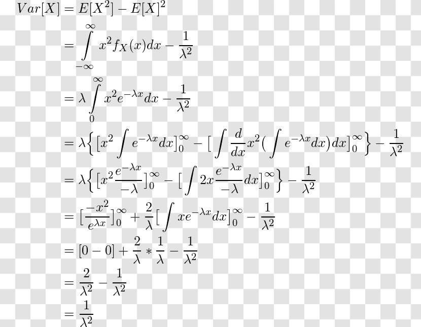 Limit Probability Distribution Exponential Mathematics Parameter - Tree Transparent PNG