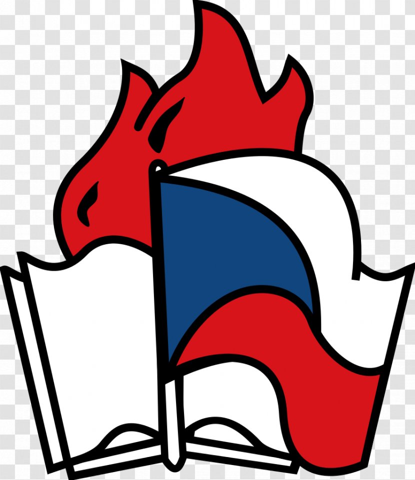 Pioneer Organization Of The Socialist Youth Union Czechoslovak Republic Normalization Socialism Pionýr - Jiskry - Flag Badge Transparent PNG