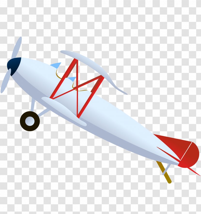 Airplane Aircraft - Vecteur - Hand-painted Vector Transparent PNG