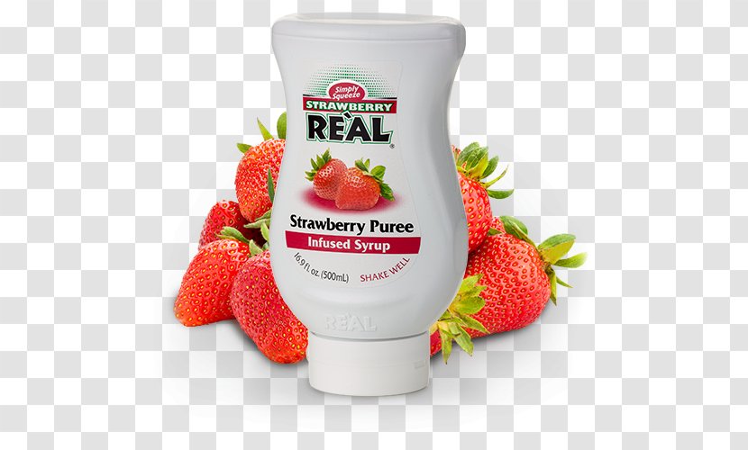 Strawberry Ice Cream Malai Smoothie - Mojito Transparent PNG
