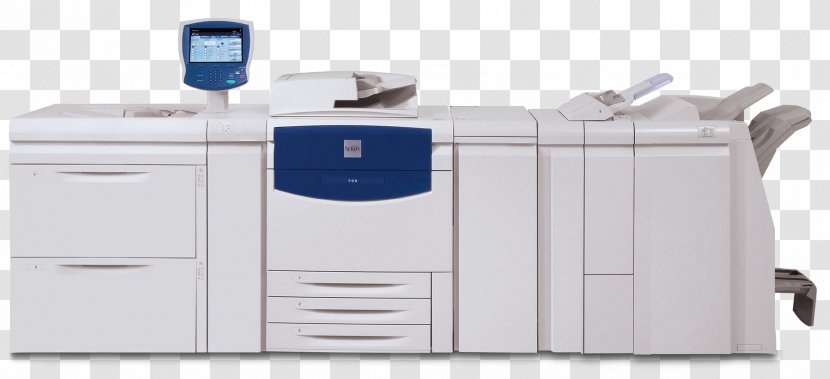 Digital Printing Color Xerox Press - Photocopier Transparent PNG
