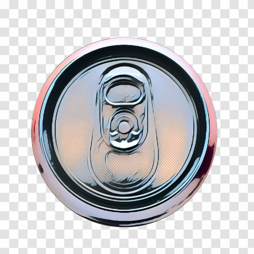 Pop Art Retro Vintage - Beverage Can - Oval Symbol Transparent PNG