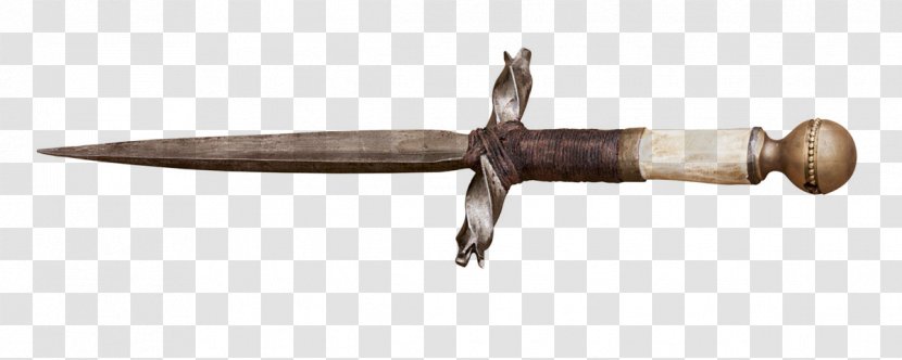 Dagger Hunting & Survival Knives Knife Sword Blade - Scabbard Transparent PNG
