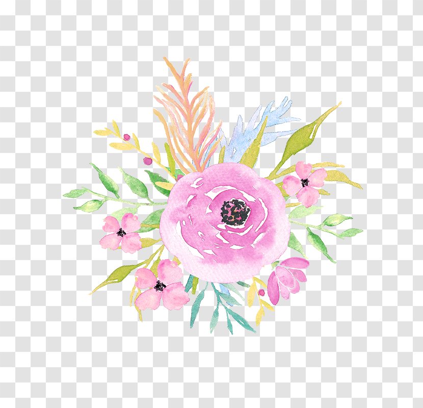 Floral Design Watercolor Painting - Petal - Flowers Transparent PNG