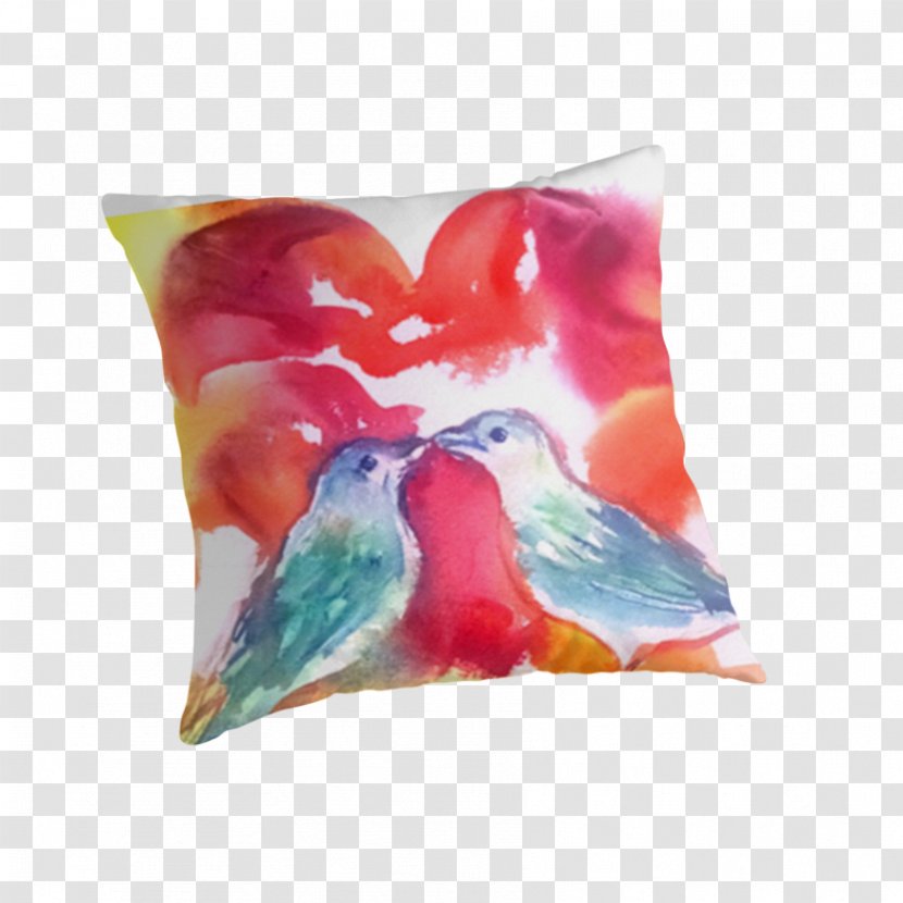 Throw Pillows Cushion Clothing Accessories Bird - Mother - Love Birds Transparent PNG