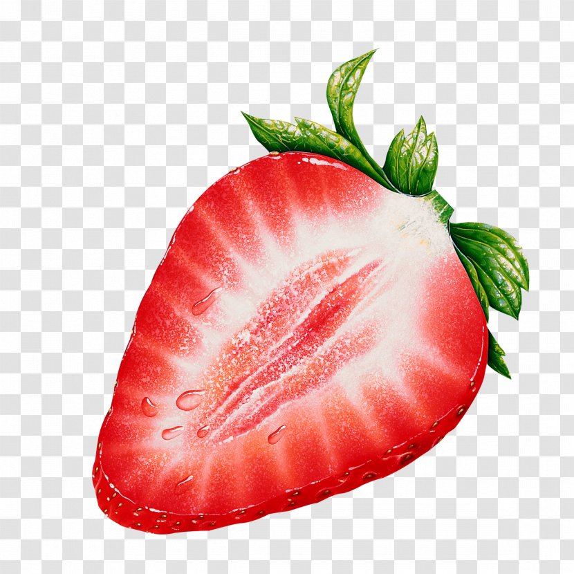 Juice Strawberry Fruit Food - Superfood Transparent PNG