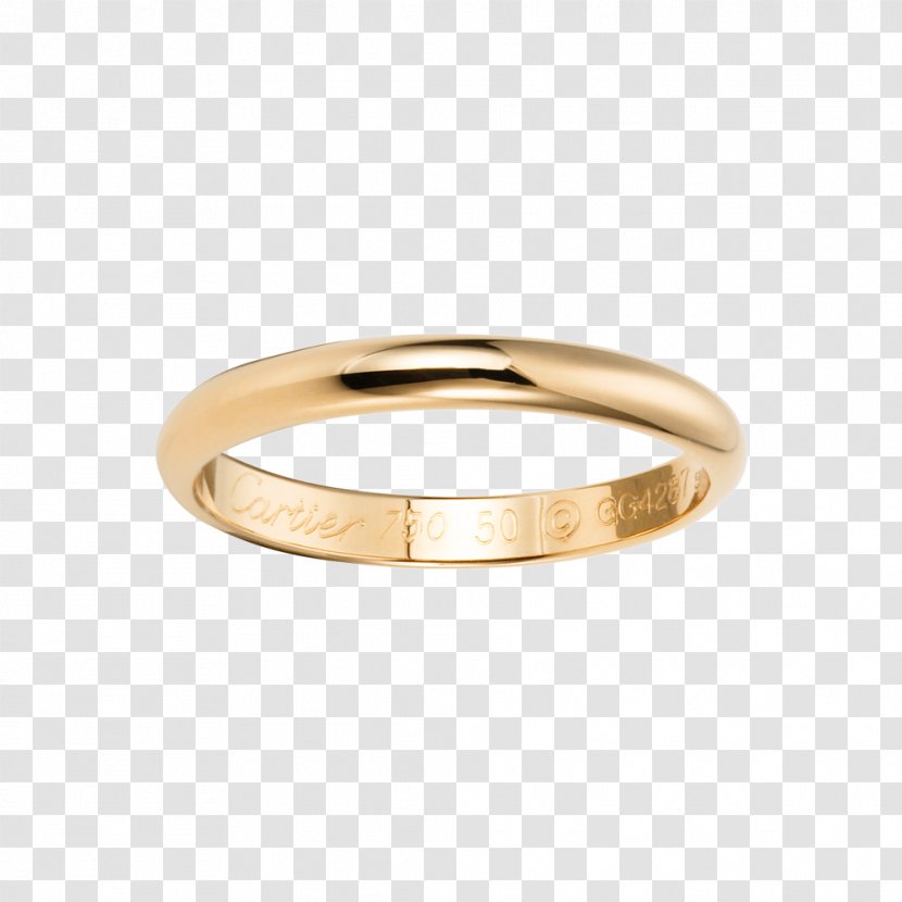 Wedding Ring Cartier Bride - Engagement Transparent PNG